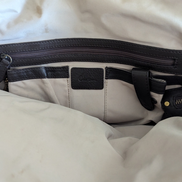 Cole Haan Dark Brown Leather Shoulder Bag - Picture 8 of 11
